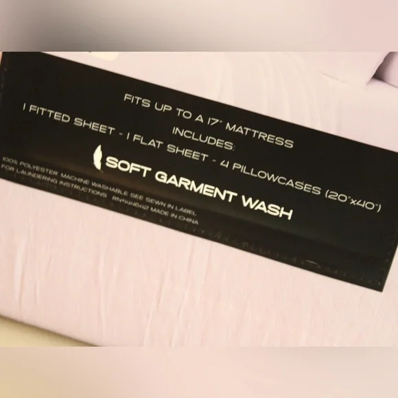 NWT Steve Madden 6 Piece King Size Sheet Set - Picture 3 of 5